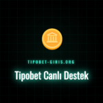 Tipobet canlı destek temsilcisiyle sohbet eden memnun bir kullanıcı.