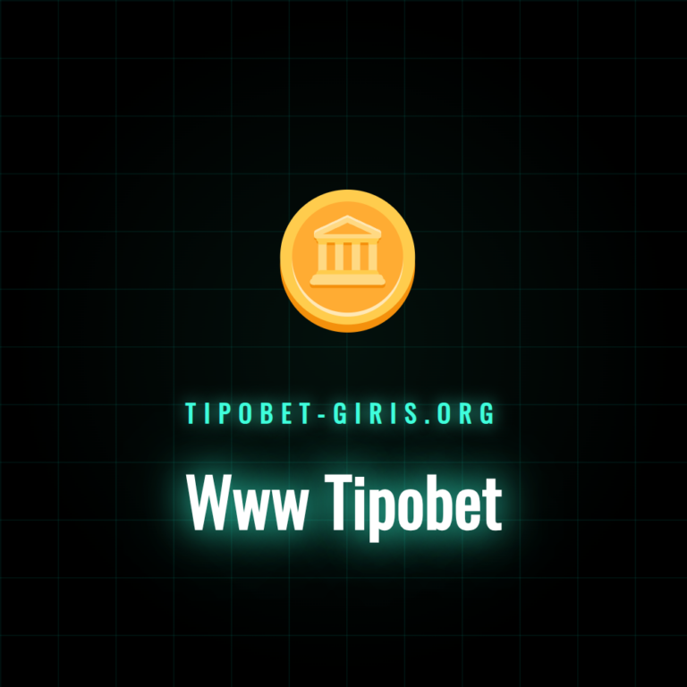 Www Tipobet platformunun ana sayfa arayüzü ve giriş butonu